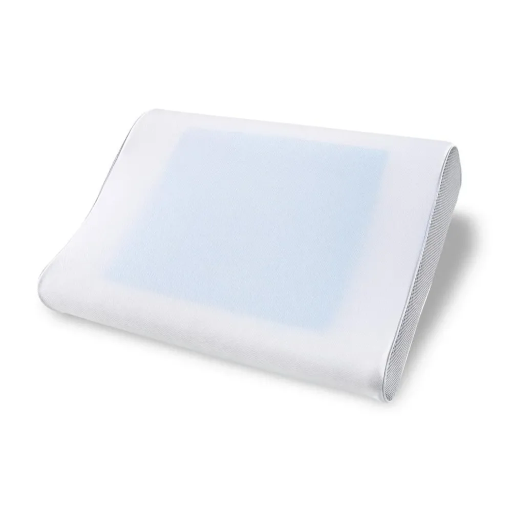 Nackenkissen Gerry Blau/weiss Mit Gelpads 