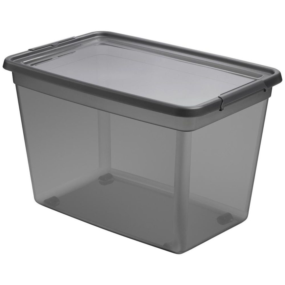 Aufbewahrungsbox Blacky In Schwarz Ca. 80l 58/39/48 cm 