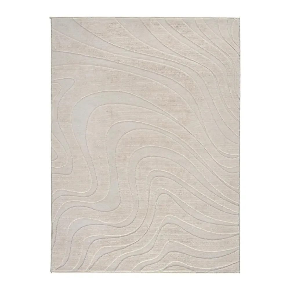 Kunstfell New Wave 1 In Beige Ca. 80x150cm 80/150 cm 