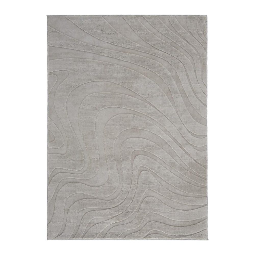 Kunstfell New Wave 3 In Grau 160/230 cm 