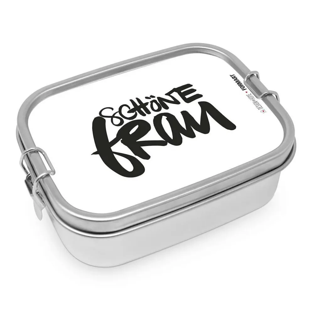 Lunchbox Schöne Frau Aus Edelstahl 