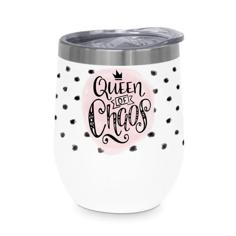 Thermobecher Queen Of Chaos Aus Edelstahl