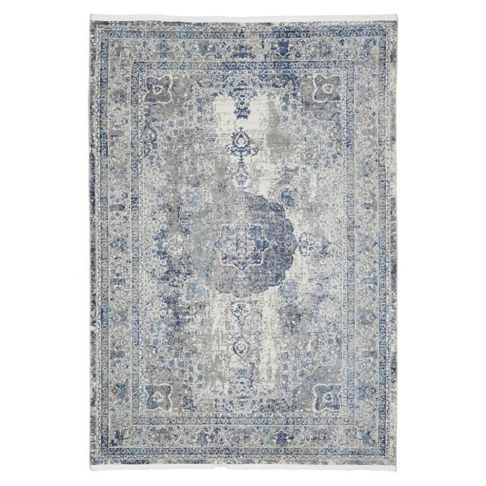 Webteppich Marcus 2 In Hellblau Ca. 120x170cm 120/170 cm 