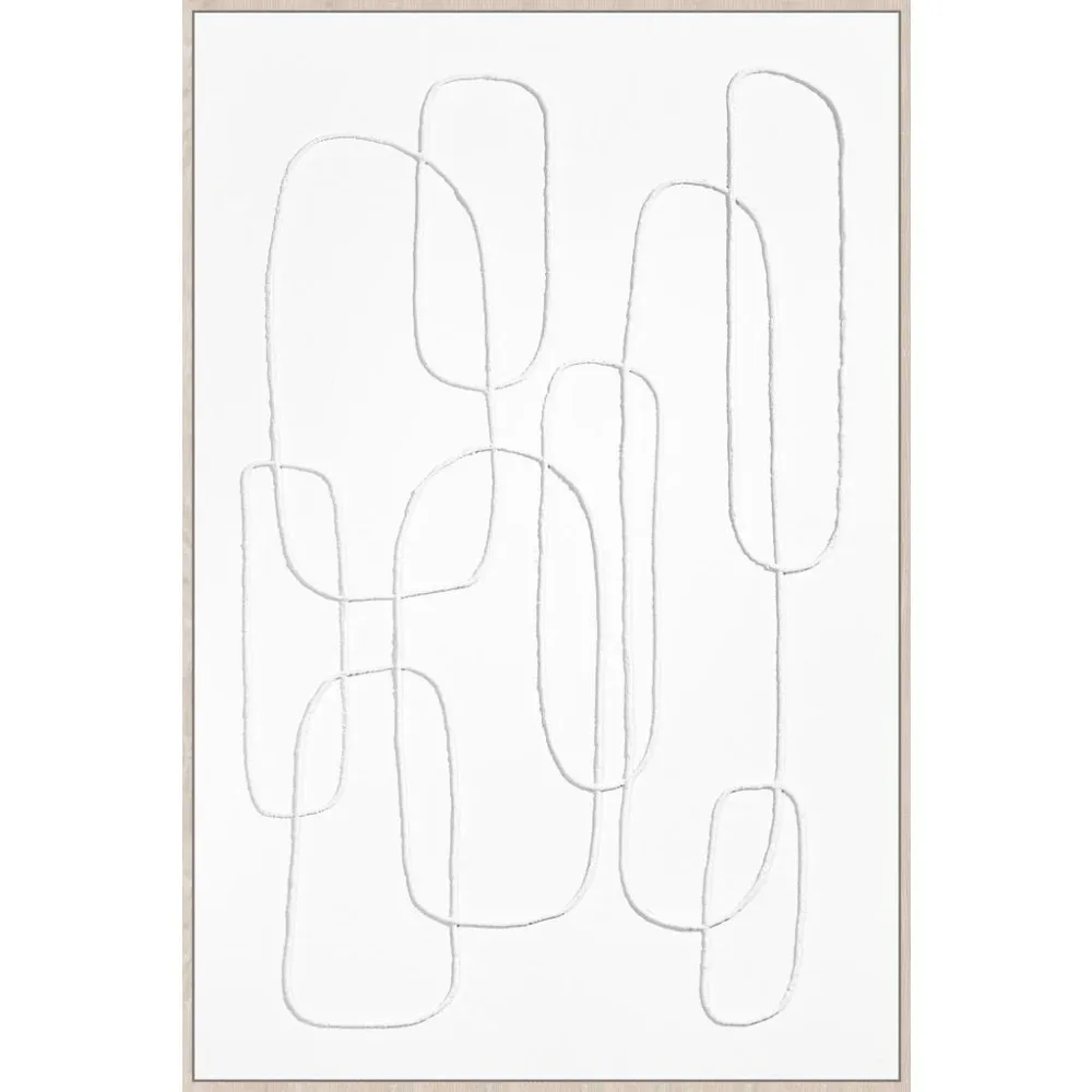 Keilrahmenbild Denise In Naturfarben Ca. 60x90cm 60/90 cm 