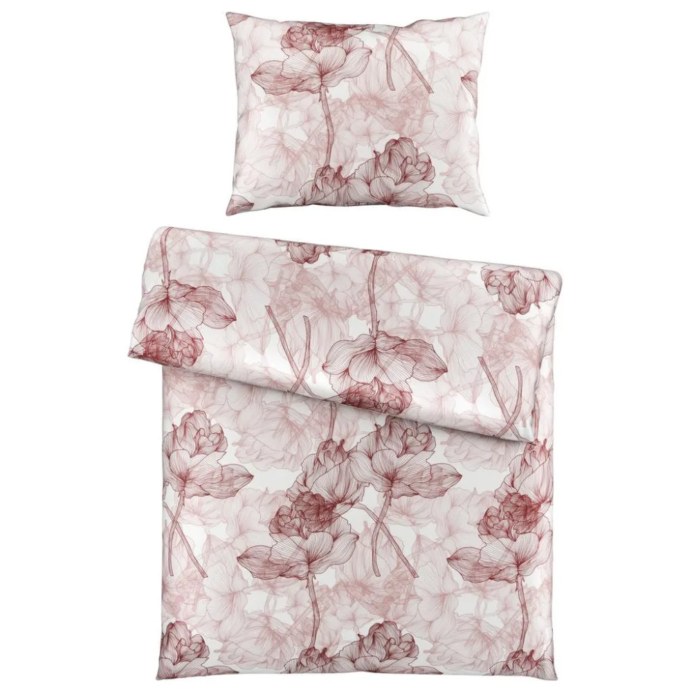 Bettwäsche Bio Eva Design Ca. 160x210cm Satin 160/210 cm 