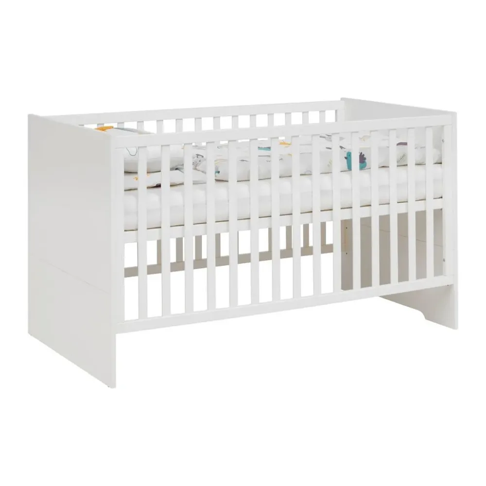 Gitterbett Luna White Ca. 70x140 In Weiss  70/140 cm 