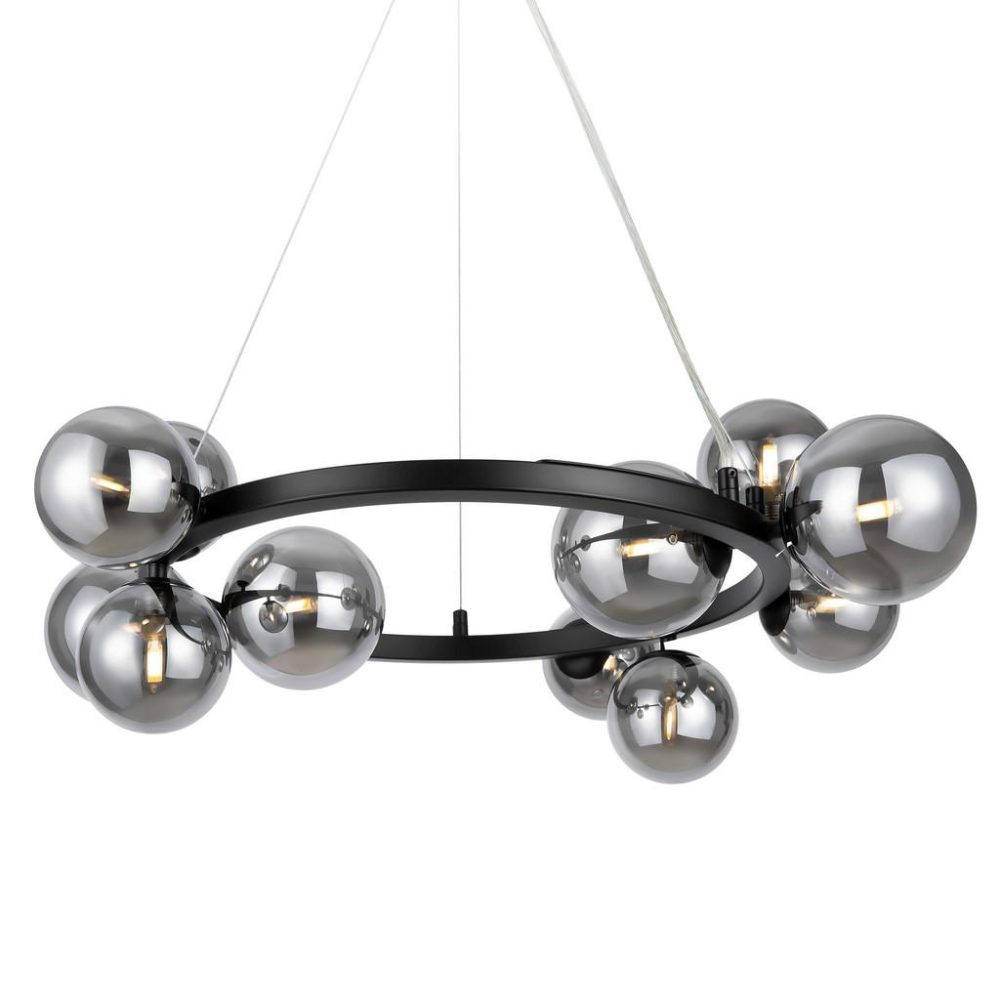 Pendelleuchte Dallas Schwarz Max. 28 Watt  25/137/67 cm 