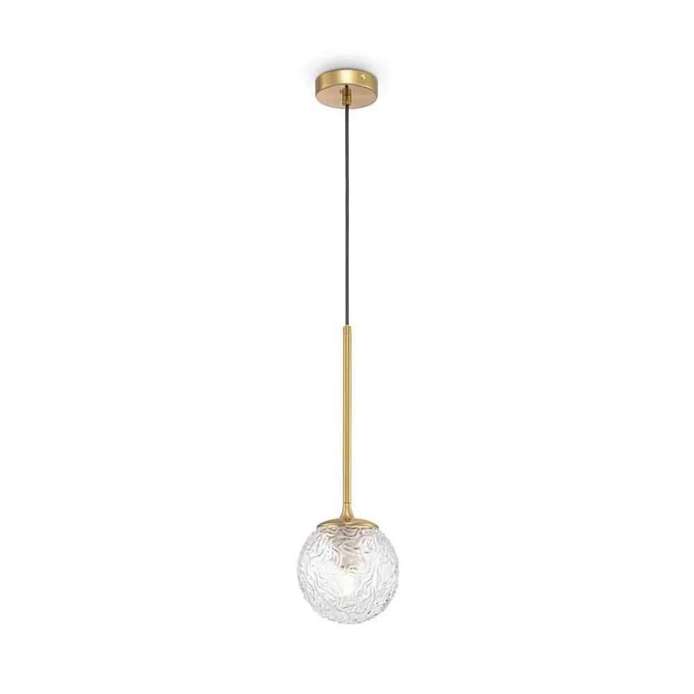 Pendelleuchte Ligero Messingfarben Max. 40 Watt 15/43,5 cm  