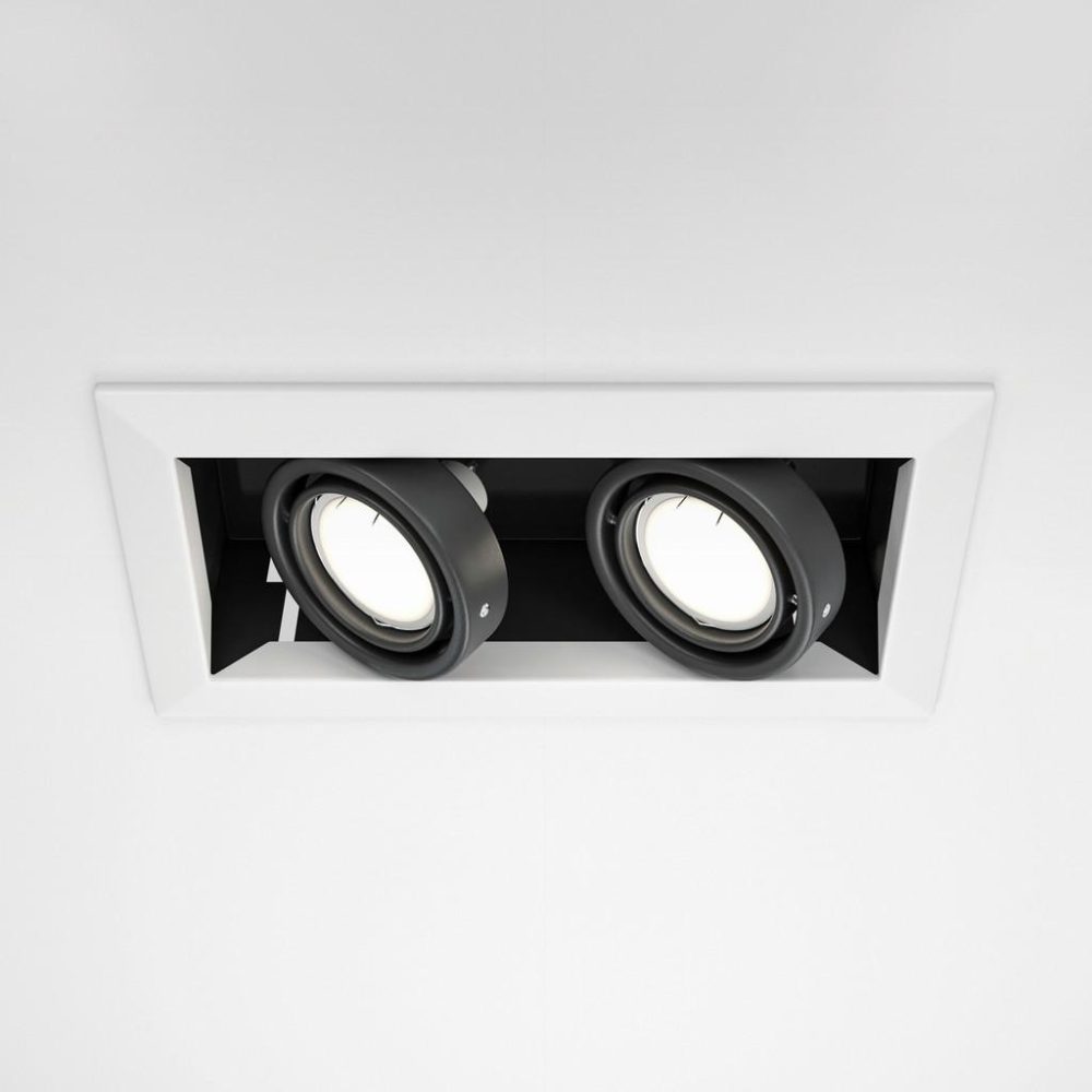Deckenleuchte Metal Modern Weiss Max. 50 Watt  24,5/12,5/7 cm 