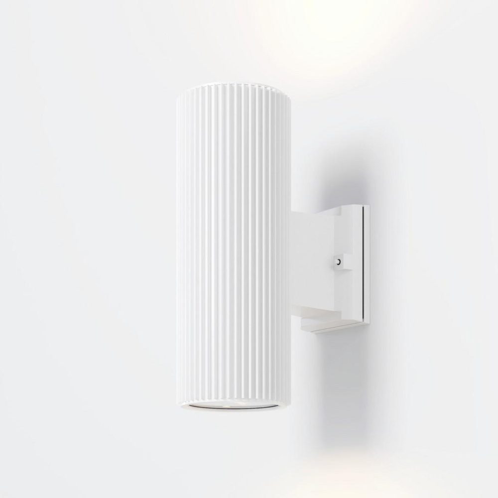 Maytoni Rando Außenwandlampe, 2-flammig, weiß