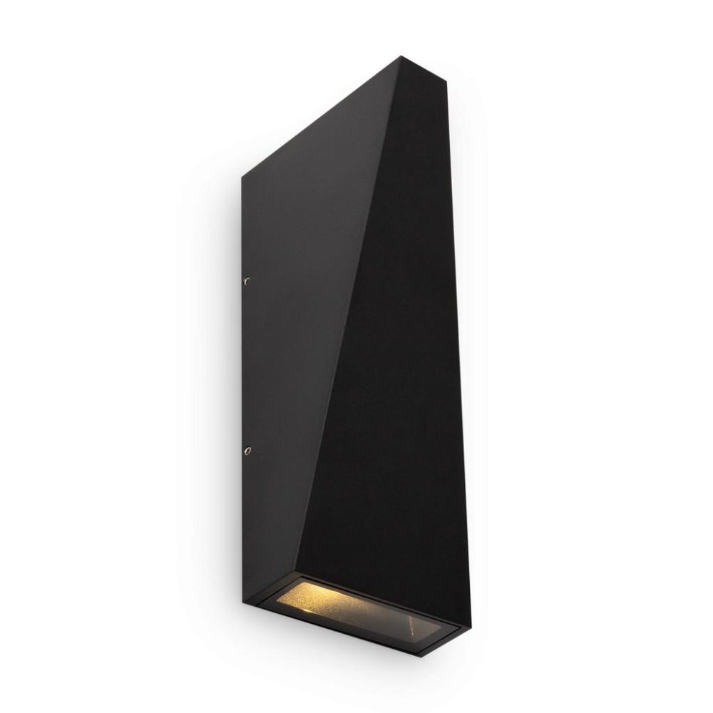 Aussenwandleuchte Times Square Schwarz Max. 6 Watt  