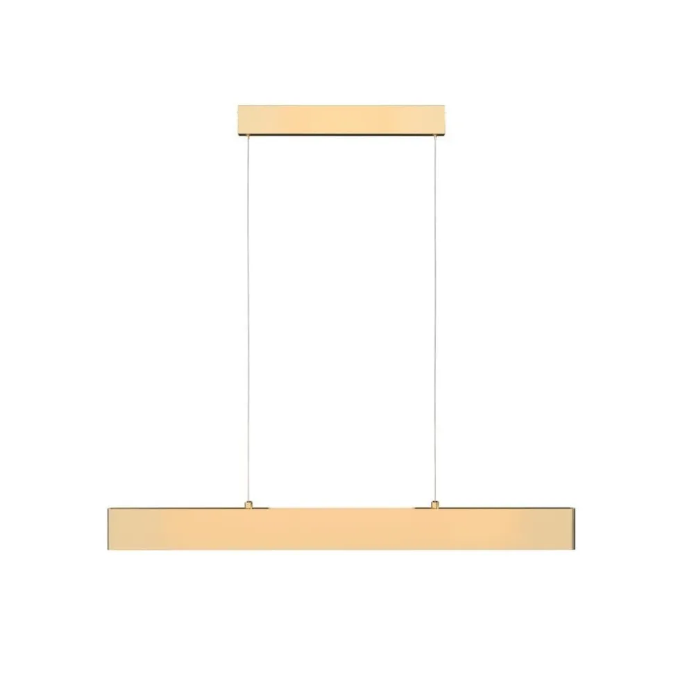 Pendelleuchte Step Goldfarben Max. 23 Watt 91/3,5/8 cm  