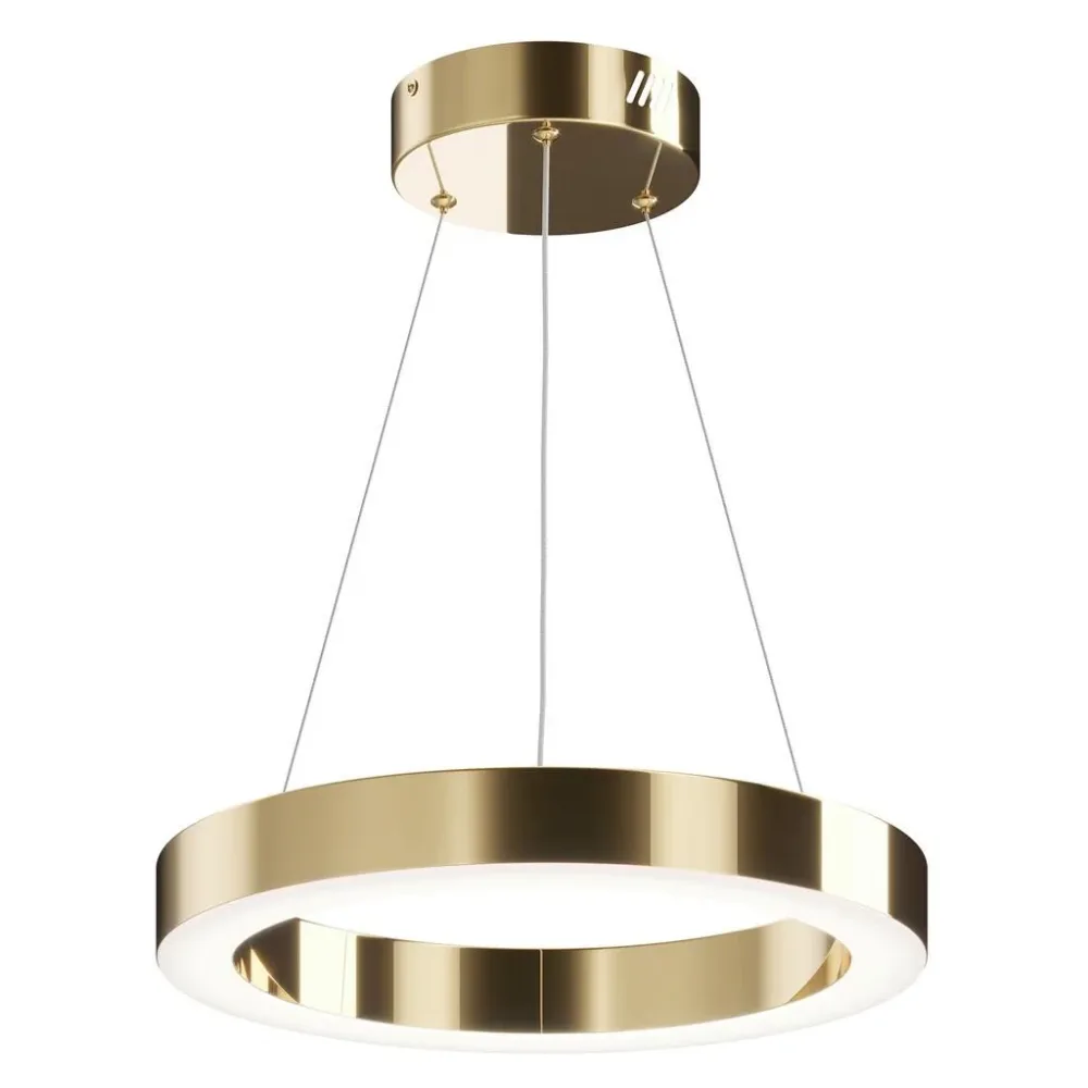 Pendelleuchte Saturno Messingfarben Max. 36 Watt 40/180 cm  