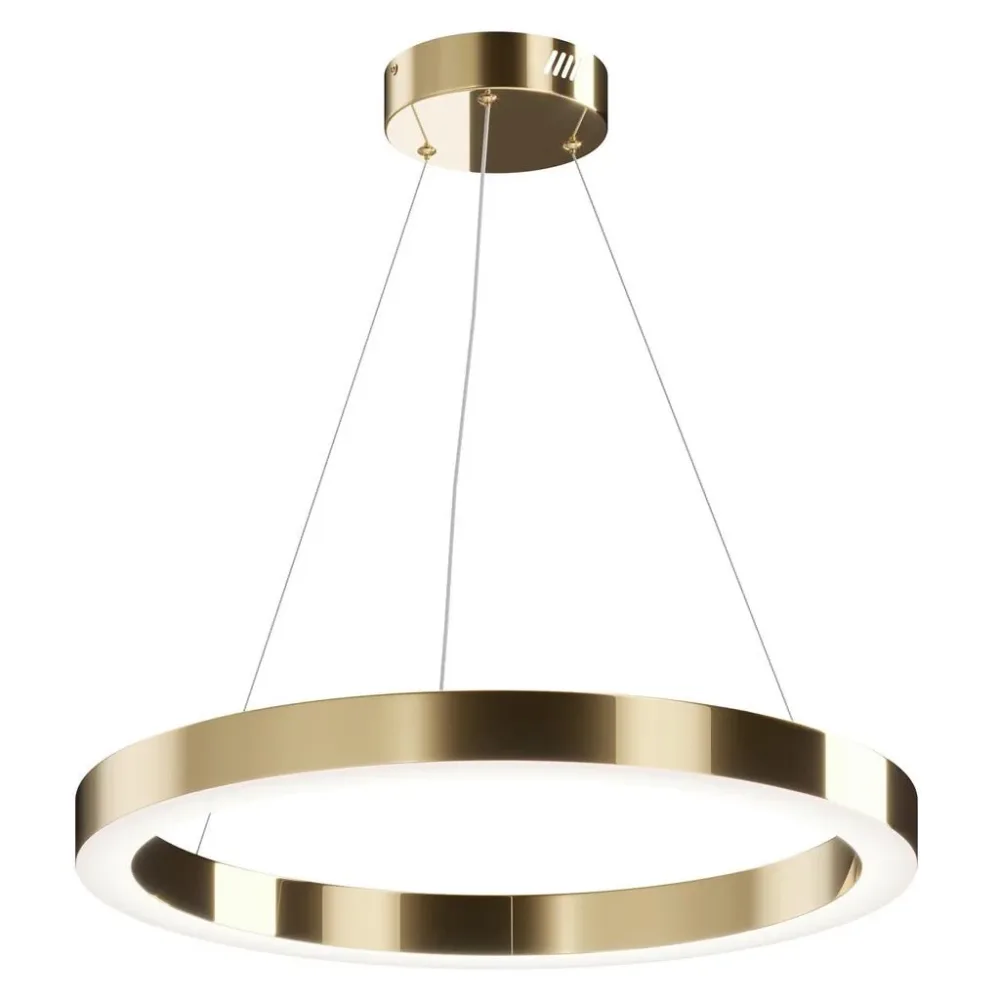 Pendelleuchte Saturno Messingfarben Max. 45 Watt 60/100-180 cm  
