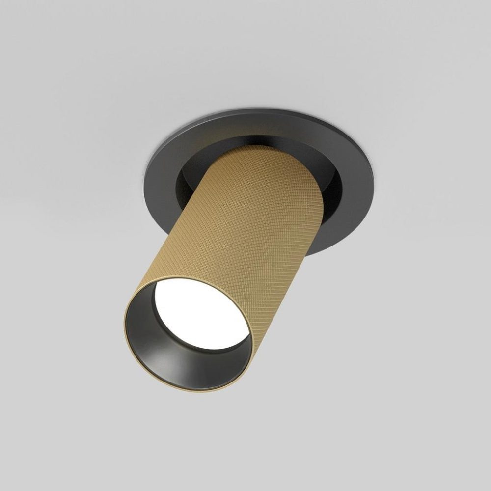 Deckenleuchte Artisan Goldfarben Max. 10 Watt 5,4/14,1 cm  