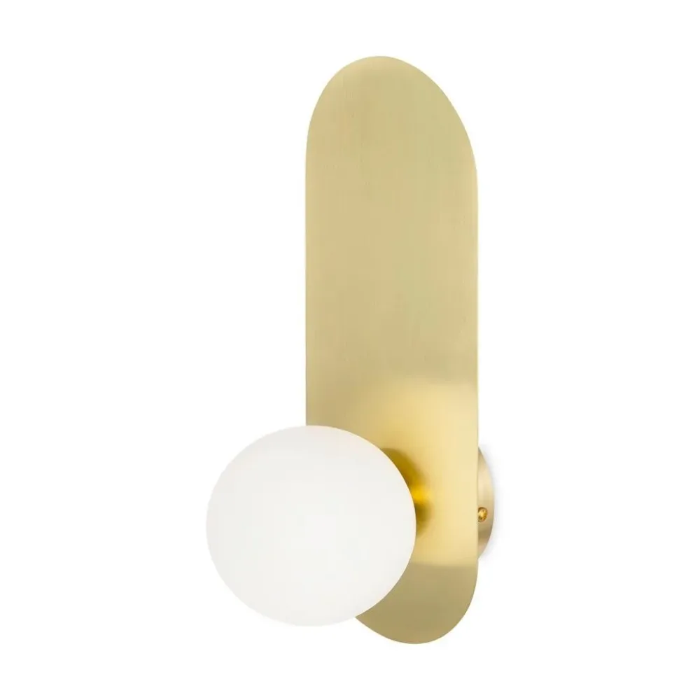Wandleuchte Bao Goldfarben Max. 28 Watt  