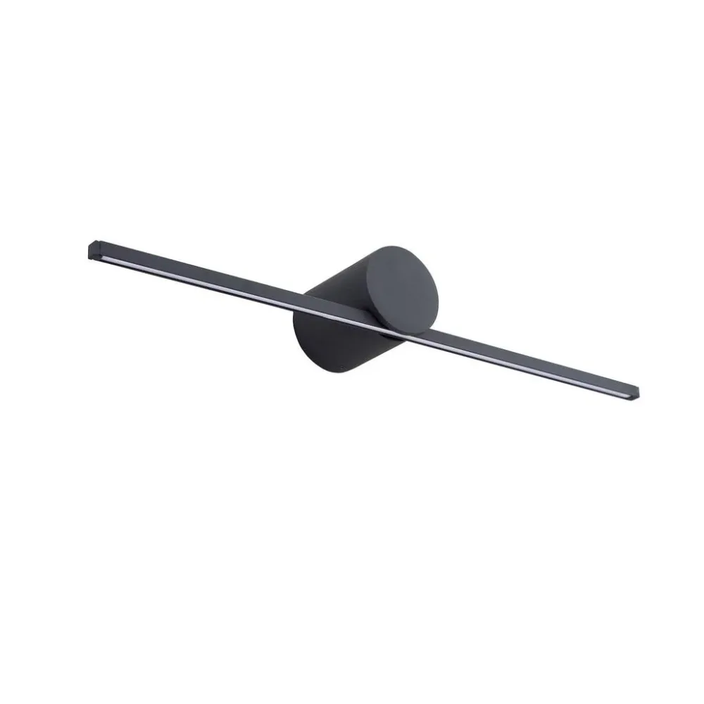 Wandleuchte Lp-777/1w M Bk Modern Slim  