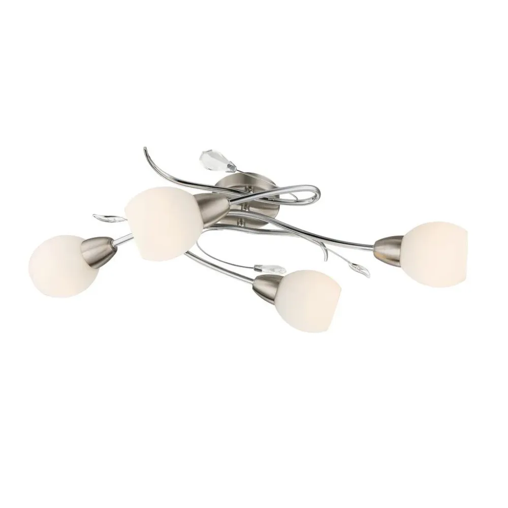 mutoni - Deckenleuchte Lilly, One Size, Silber