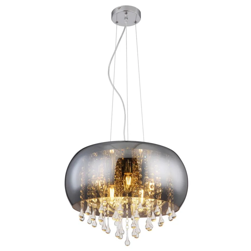 mutoni - Hängeleuchte Kalla Chrom 5xE14, One Size, Multicolor