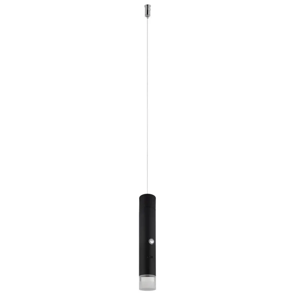 Hängeleuchte Pelo Metall schwarz matt, LED