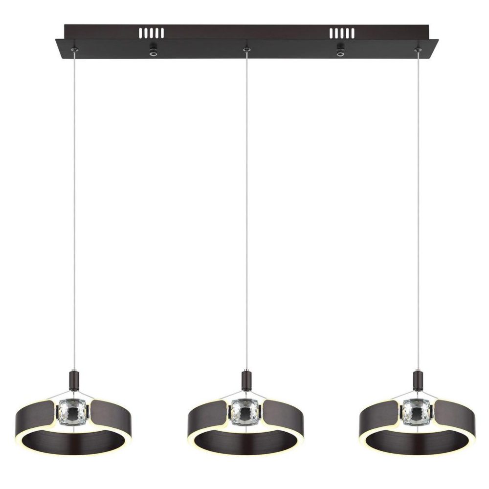Led-hängeleuchte 67349-3h Hendricks 86/22/125 cm  