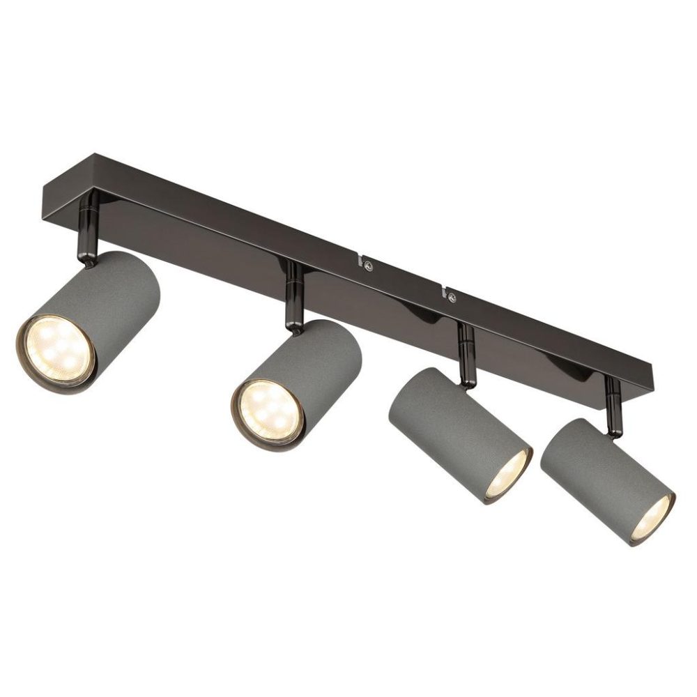 Strahler Robby Grau/schwarzchrom Max. 35 Watt  56/10/12 cm 