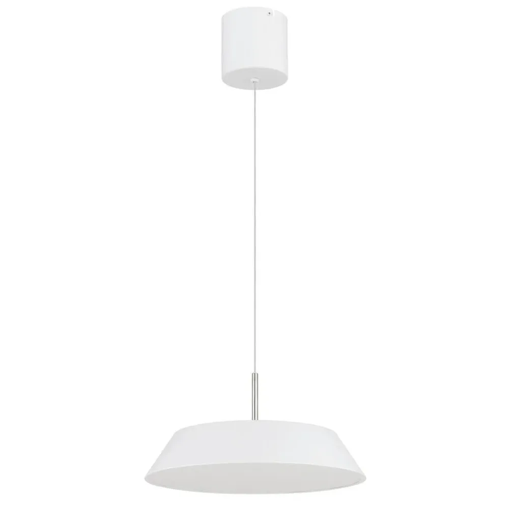 Hängelampe SILENA 40x180cm 24W weiss
