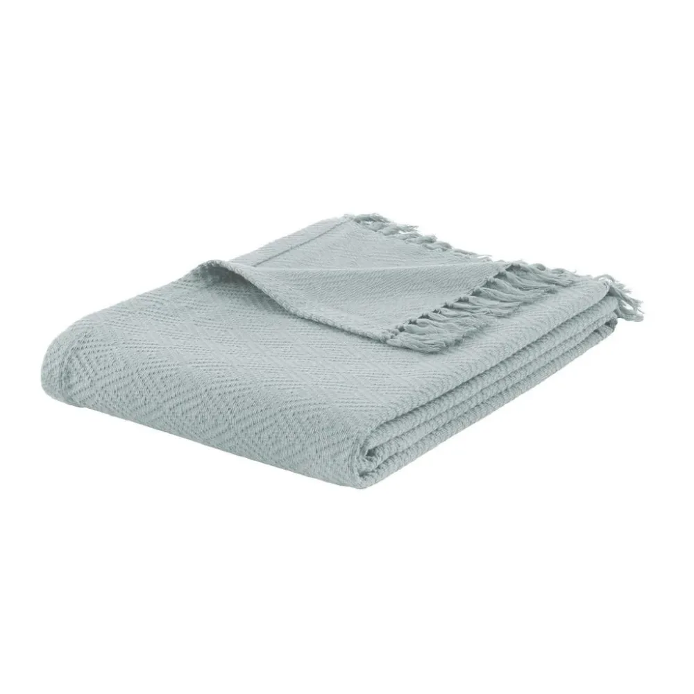 Tagesdecke Frieda Rauchblau Ca. 130x180cm 130/180 cm 