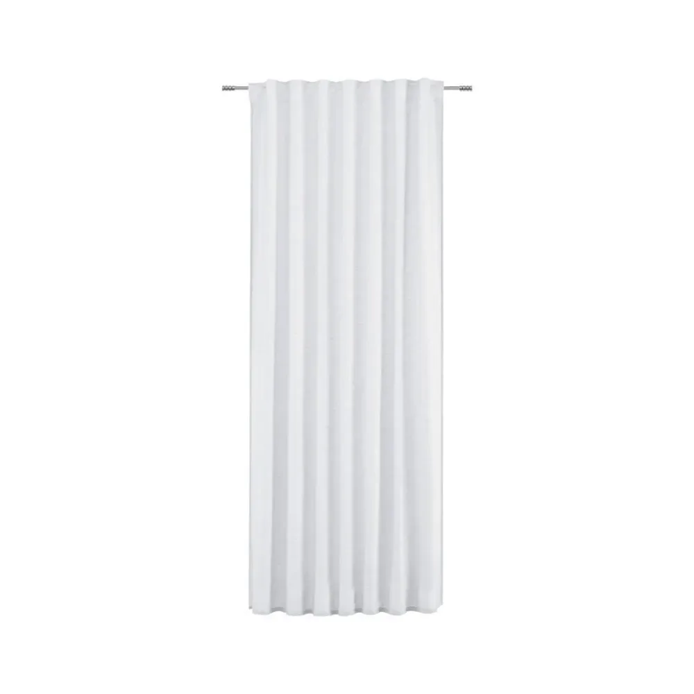 Fertigvorhang Eva In Weiss Ca. 140x255cm halbtransparent 