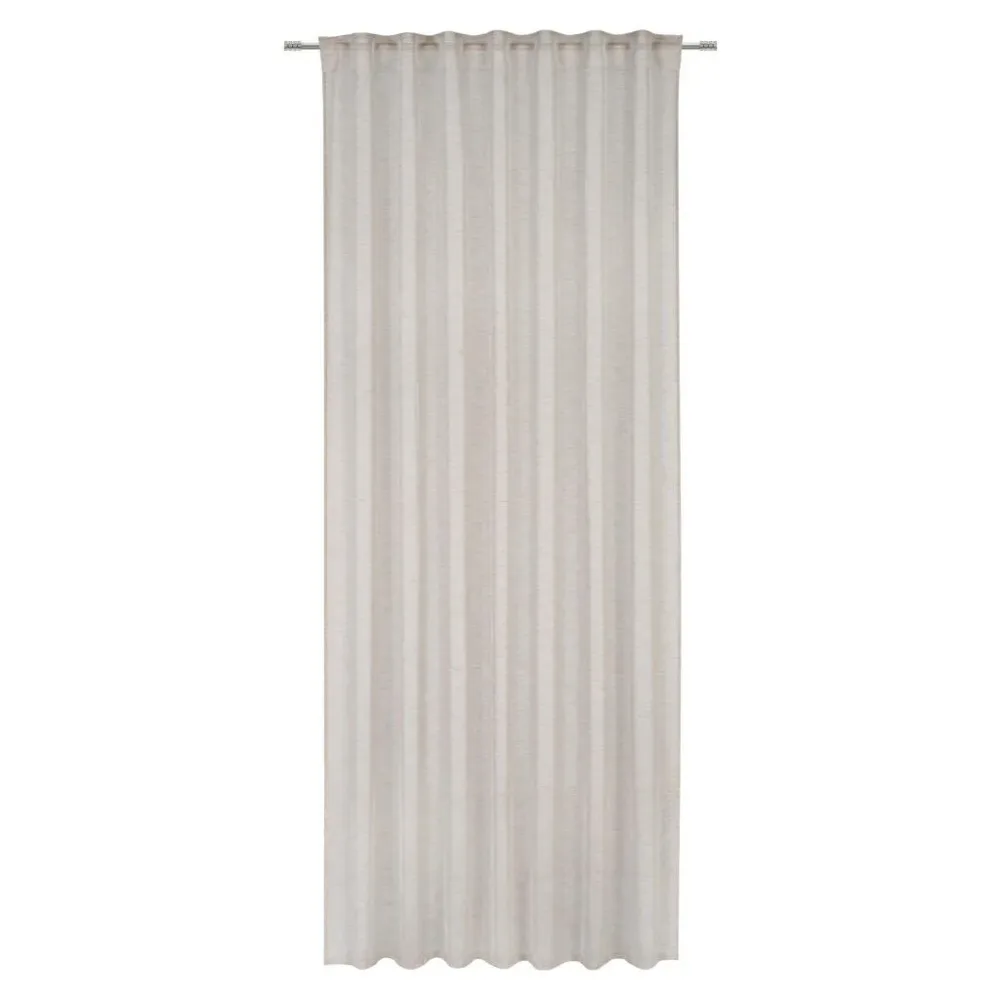 Fertigvorhang Sigrid Beige Ca. 140x245cm halbtransparent 