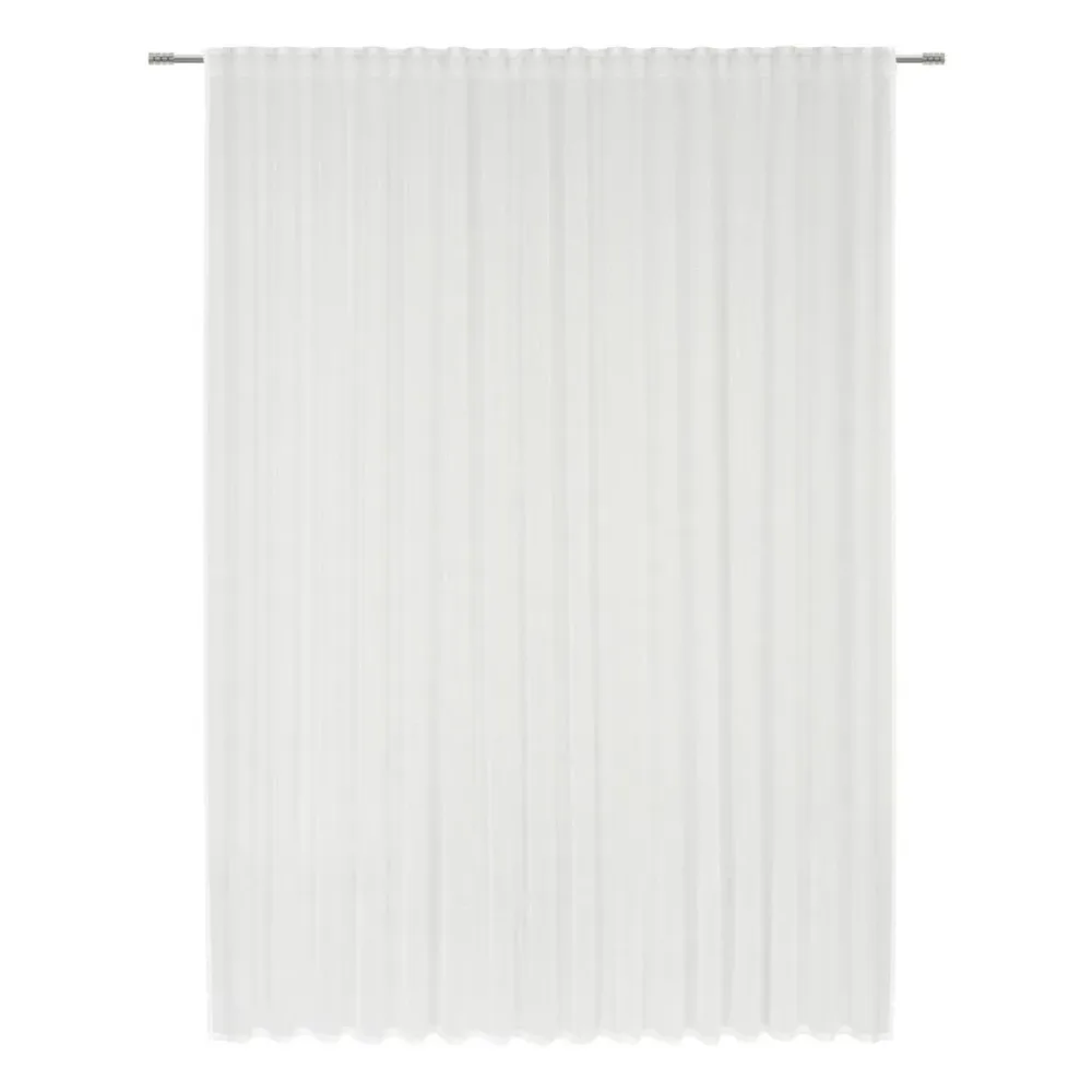 Fertigvorhang Sigrid Weiss Ca. 300x245cm halbtransparent  300/245 cm 