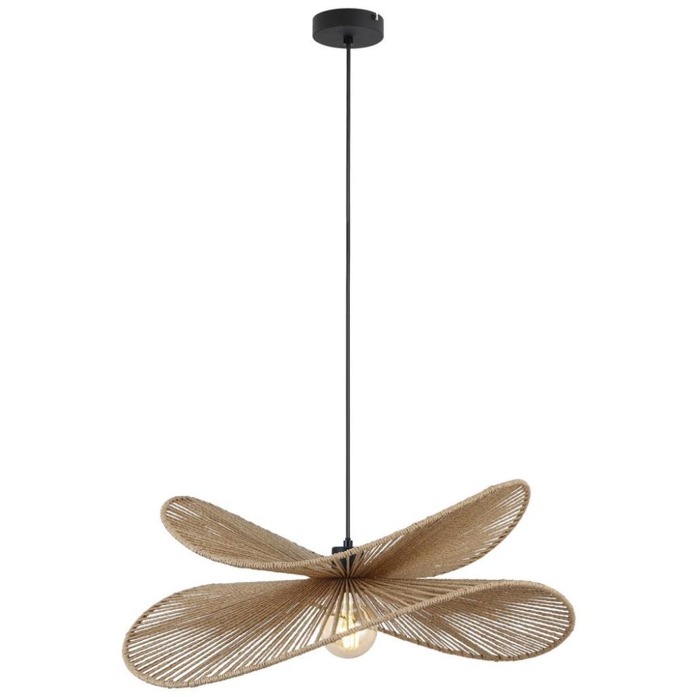 Hängeleuchte Bli Braun/schwarz Max. 25 Watt 60/60/120 cm  