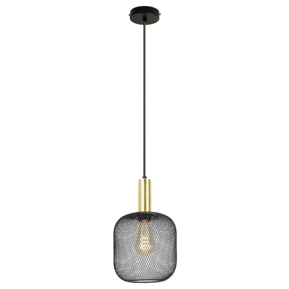 Hängeleuchte Drato Schwarz Max. 25 Watt 20/120 cm  