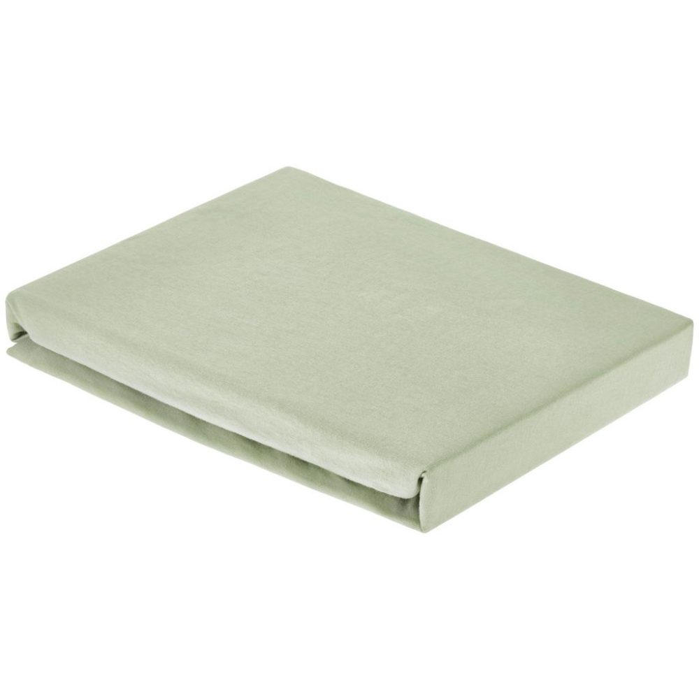 Boxspring-fixleintuch Elasthan Hoch In Grün Ca. 100x200cm 100/200 cm 