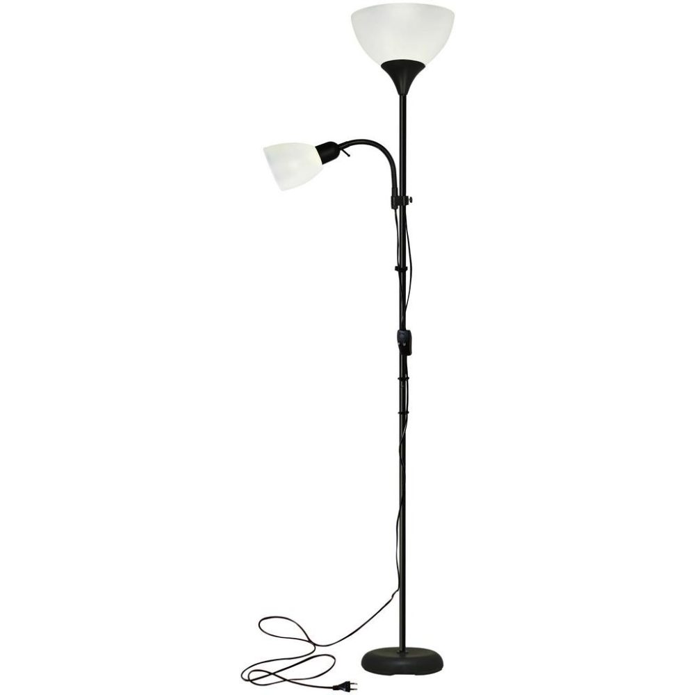 Stehleuchte Vanessa Weiss/schwarz Max. 60 Watt  