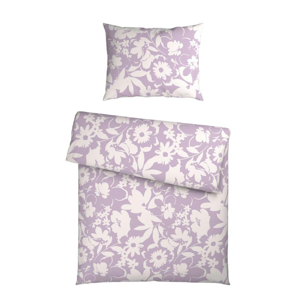Bettwäscheset Floral Renforcé 160/210 cm 