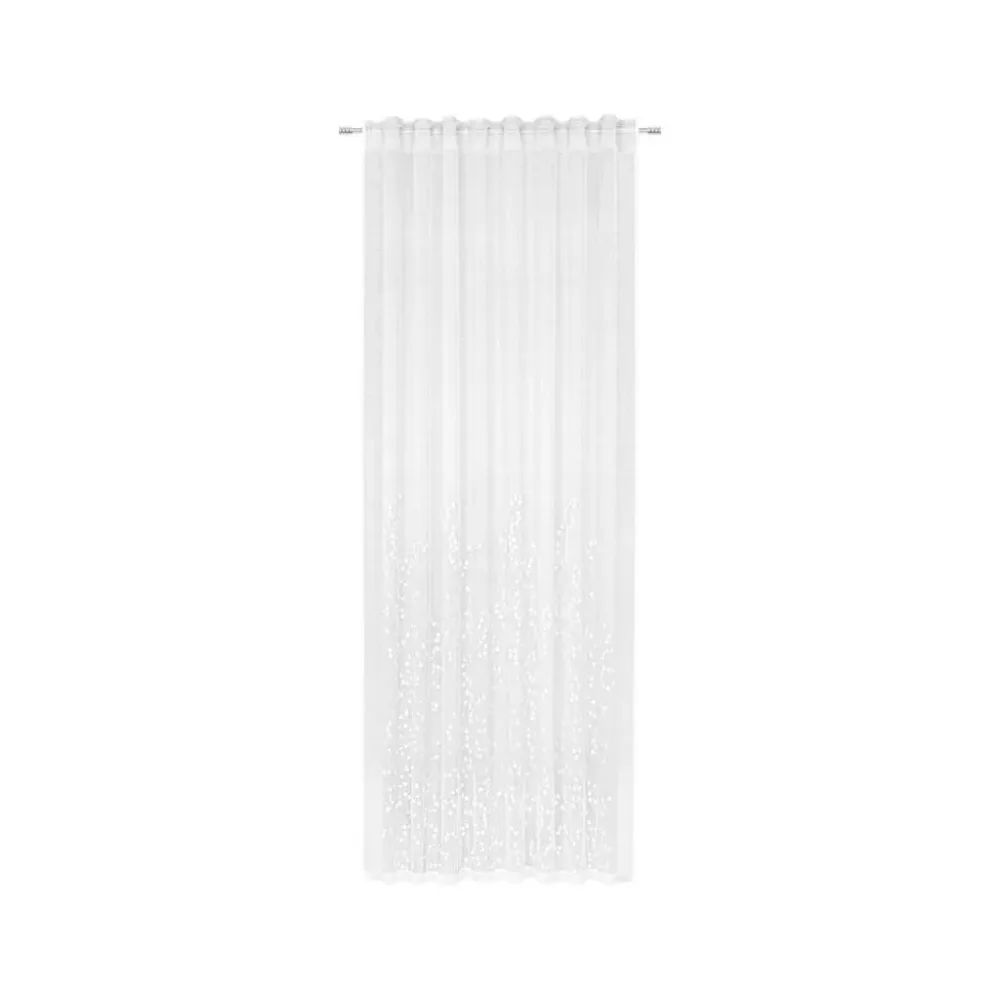 Fertigvorhang Livie In Weiss halbtransparent 