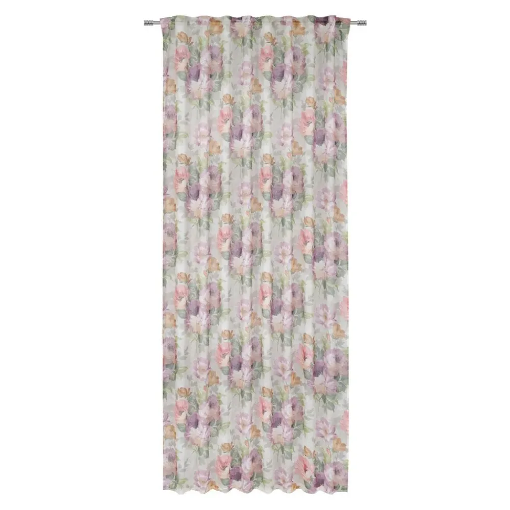 Fertigvorhang Steffi In Multicolor Ca. 135x255cm halbtransparent 