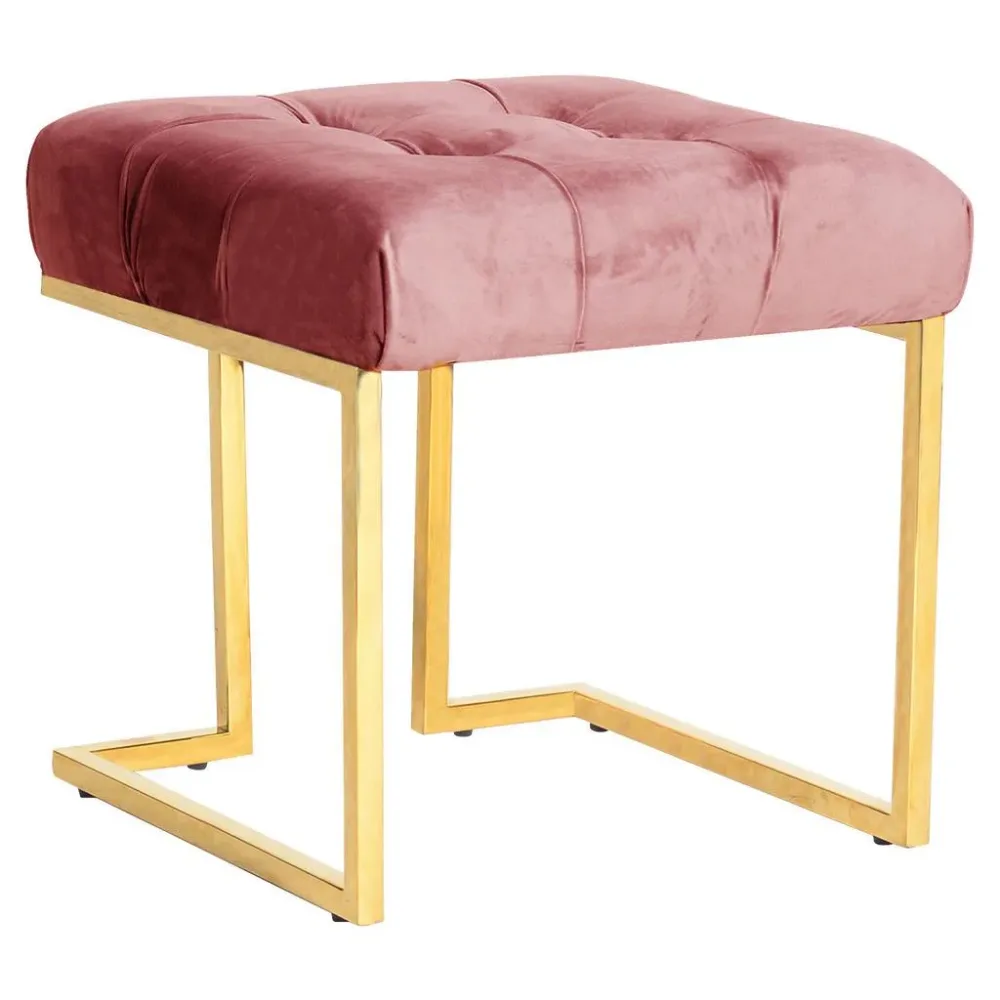 Hocker Rare 100 Altrosa Textil 