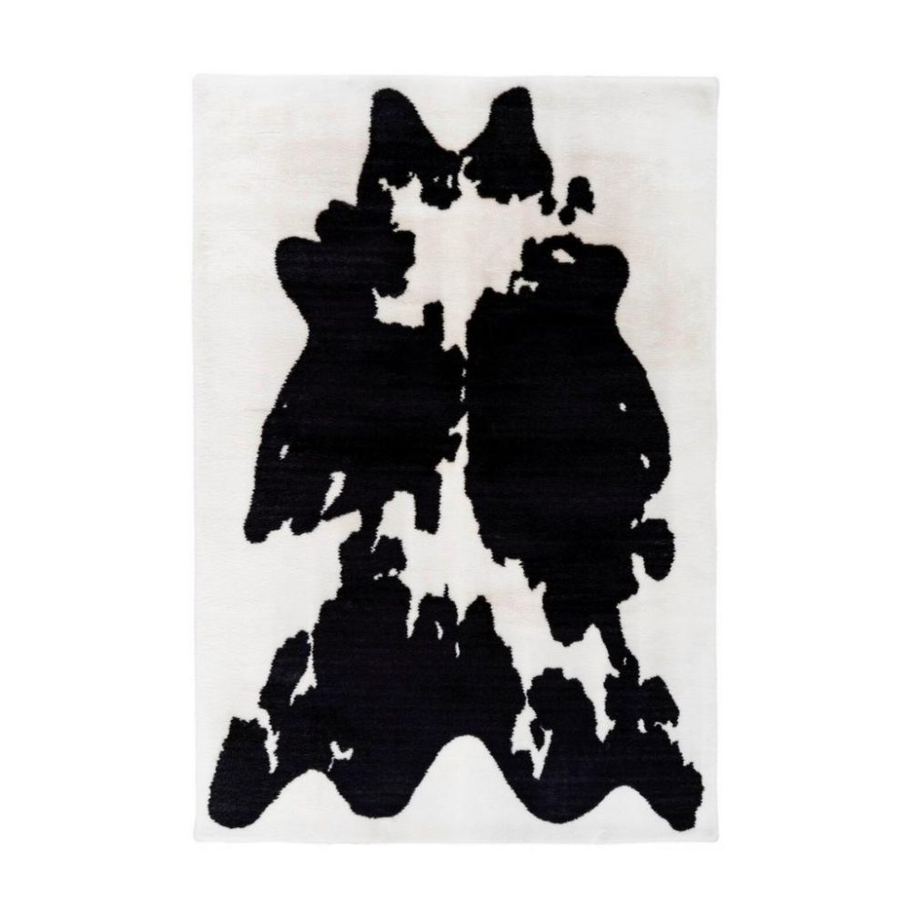 Arte Espina Fellteppich »Rabbit Animal 500«, rechteckig, Kuhfell-Muster, Kunstfell, weicher Flor