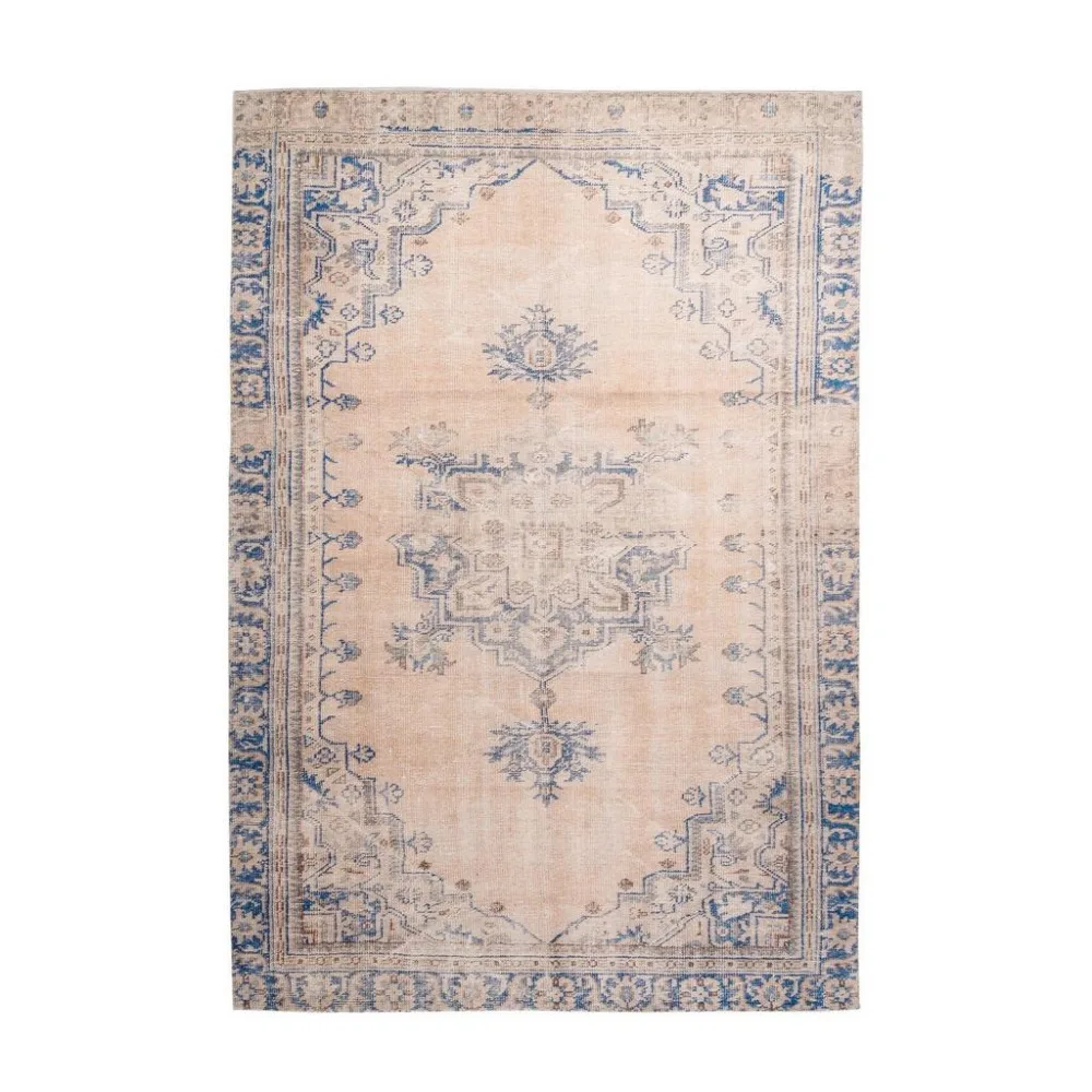 Flachwebeteppich Vintage 8406 Blau 200/290 cm 