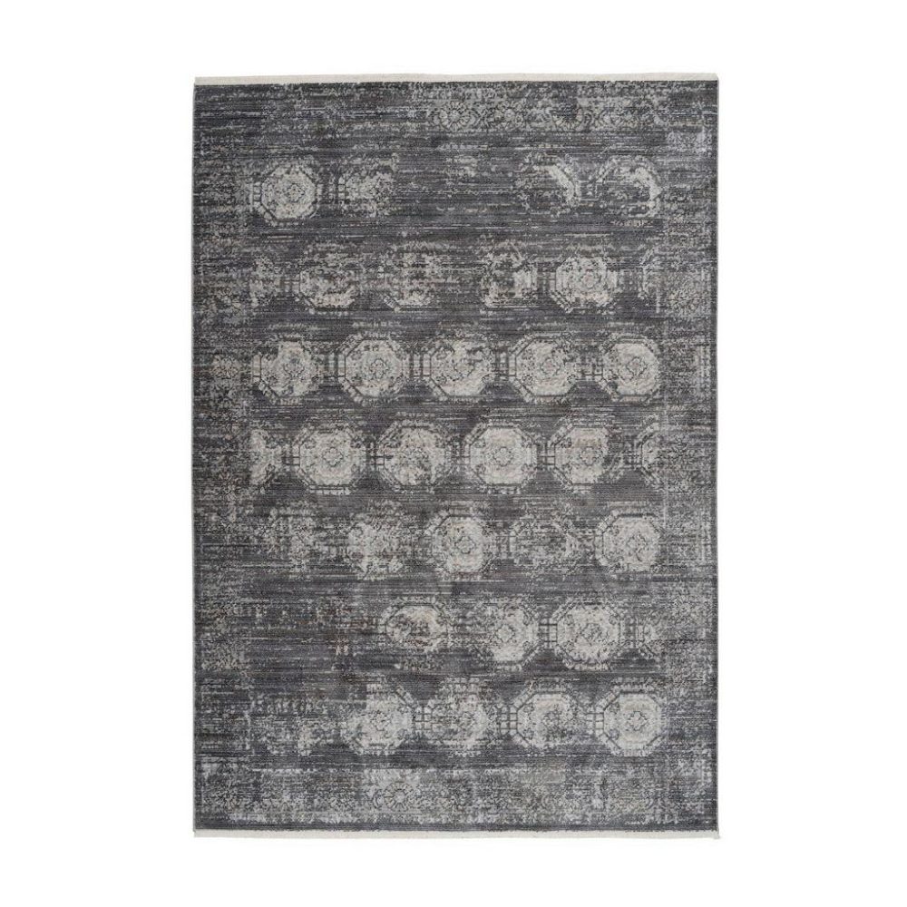 Webteppich Baroque 700 Anthrazit 120x170 120/170 cm 