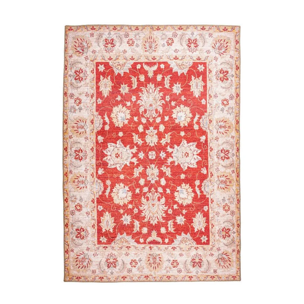 Flachwebeteppich Faye 625 Rot 150/230 cm 