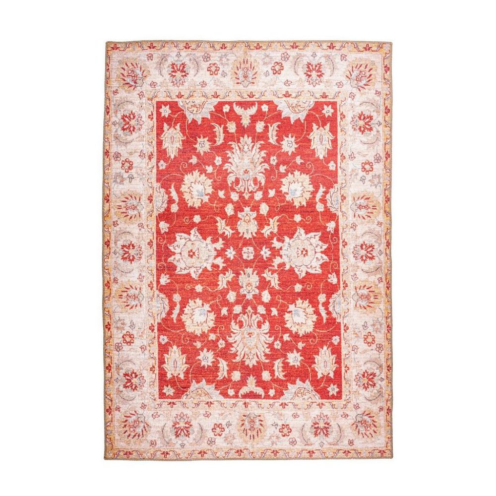 Flachwebeteppich Faye 625 Rot 190/290 cm 