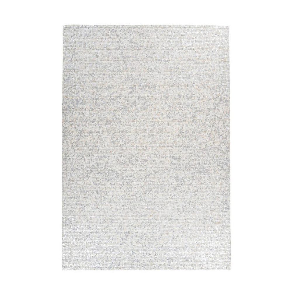 Flachwebeteppich Finish 125 Weiss/silber 120x170 120/170 cm 