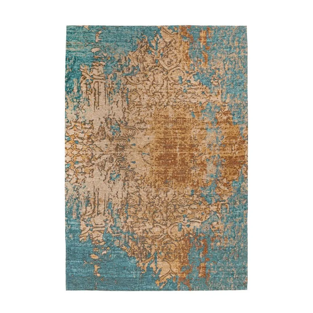 Teppich Primavera 725 Sand / Blau 80/150 cm 