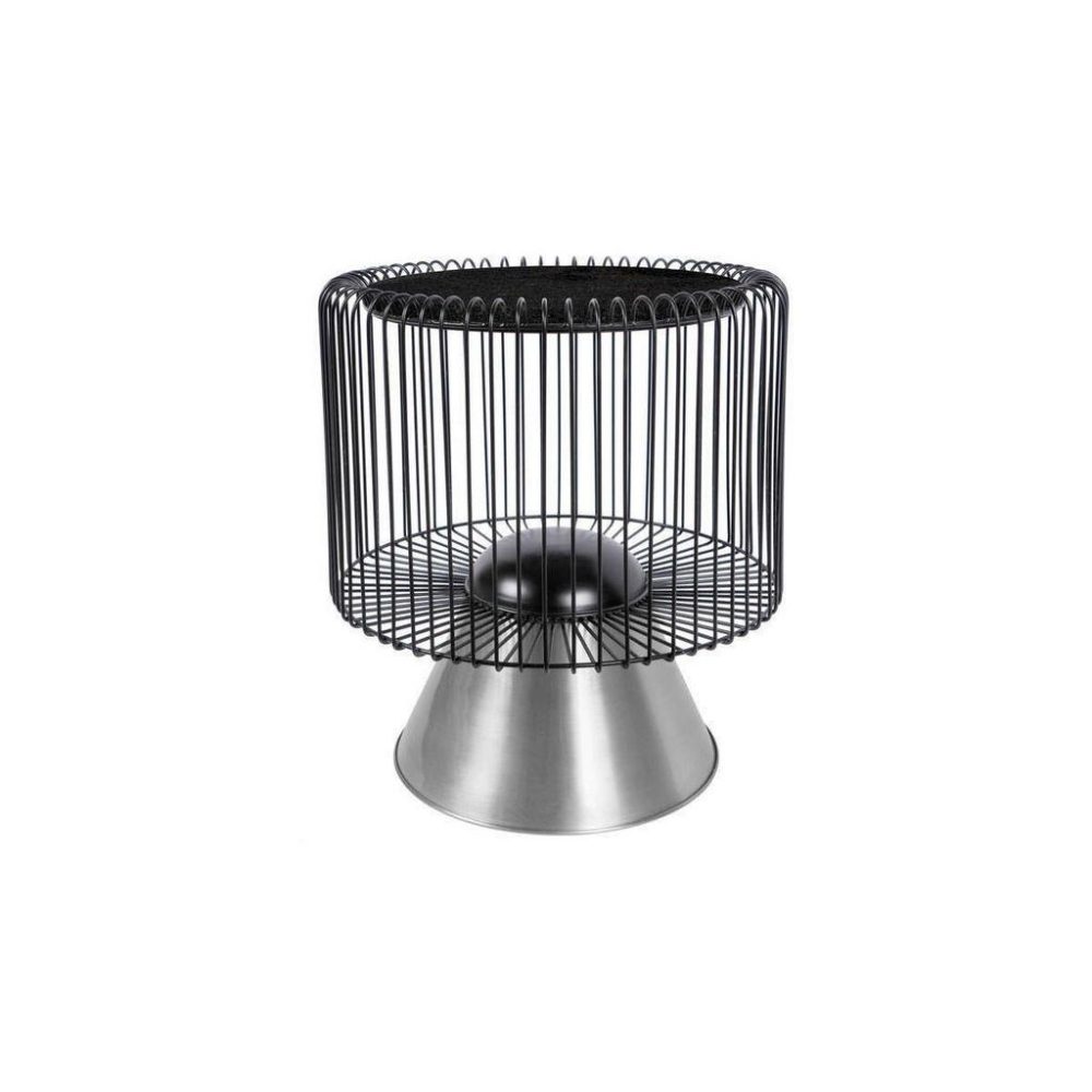 Beistelltisch Uohxv-Blk Metall, Stein 51/51/56,5 cm 