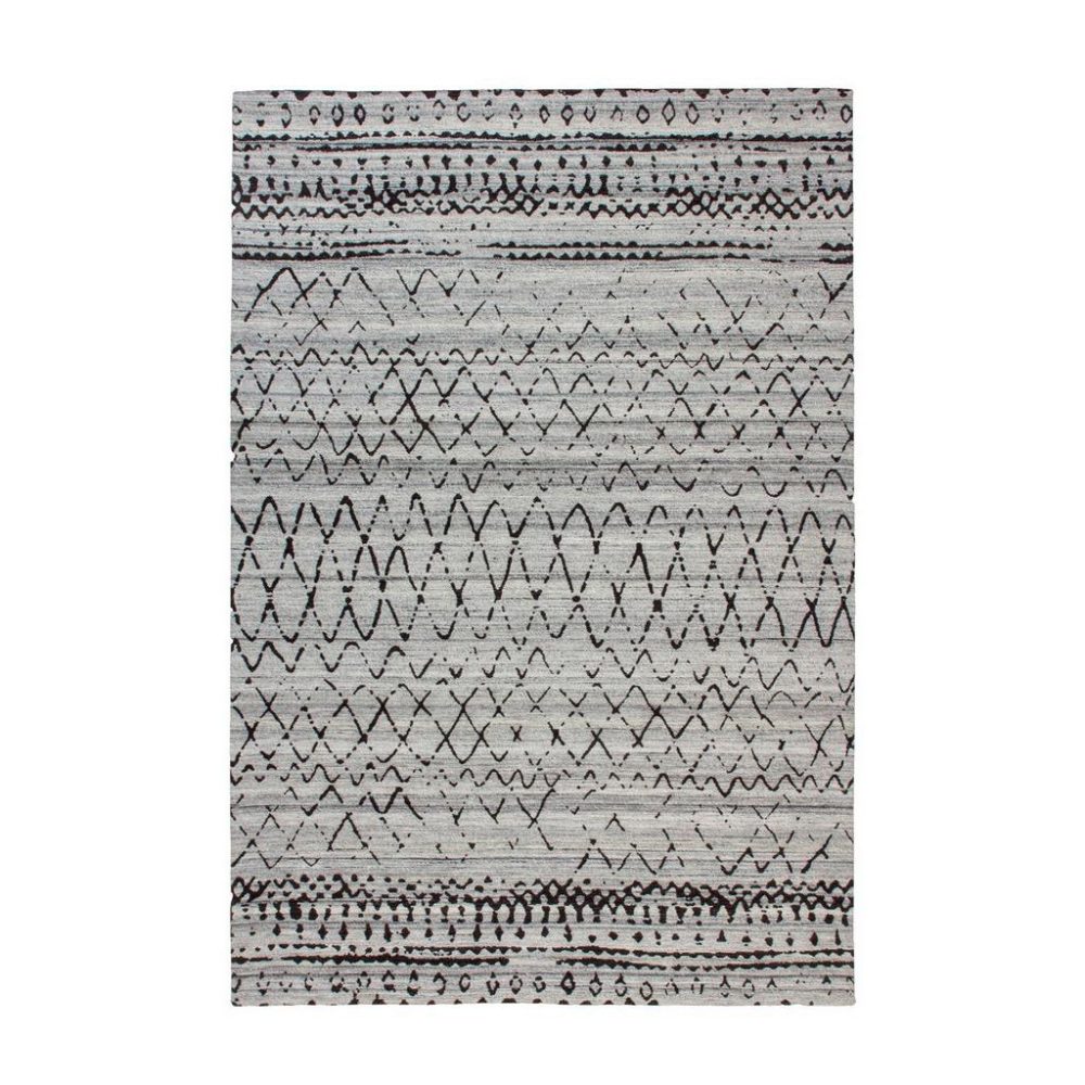 Kayoom Teppich »Phoenix 113«, rechteckig, Dezenter Jacquard-Teppich, Flachflor, Aus pflegeleichten Materialien