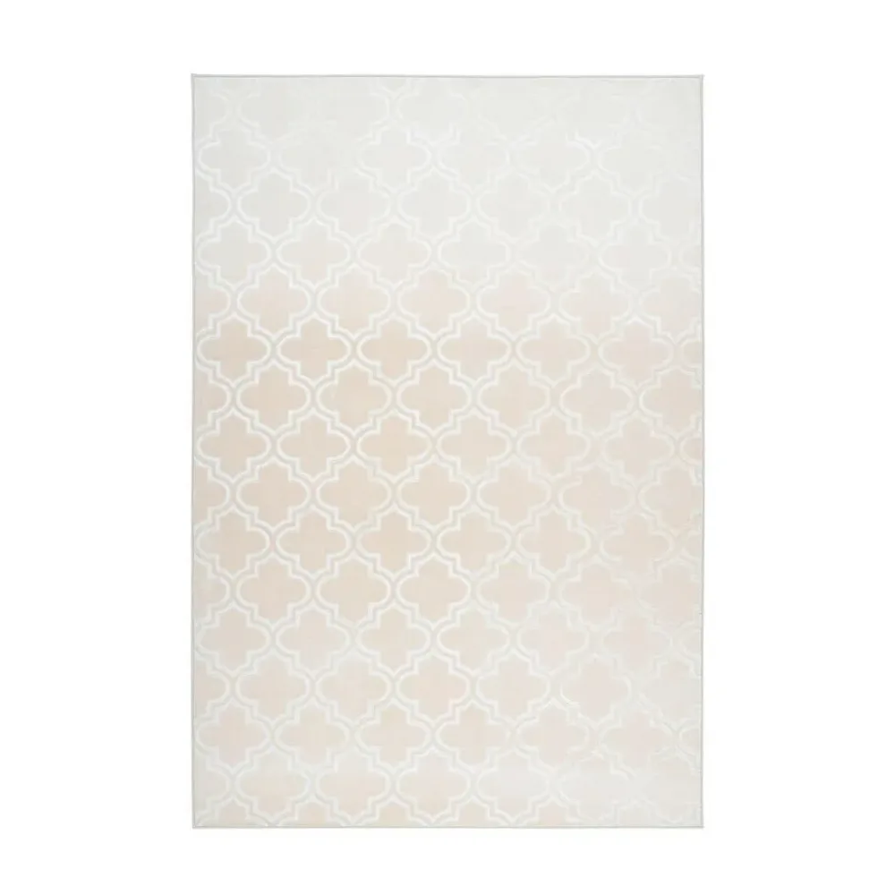 Flachwebeteppich Monroe 100 Creme 120/170 cm 
