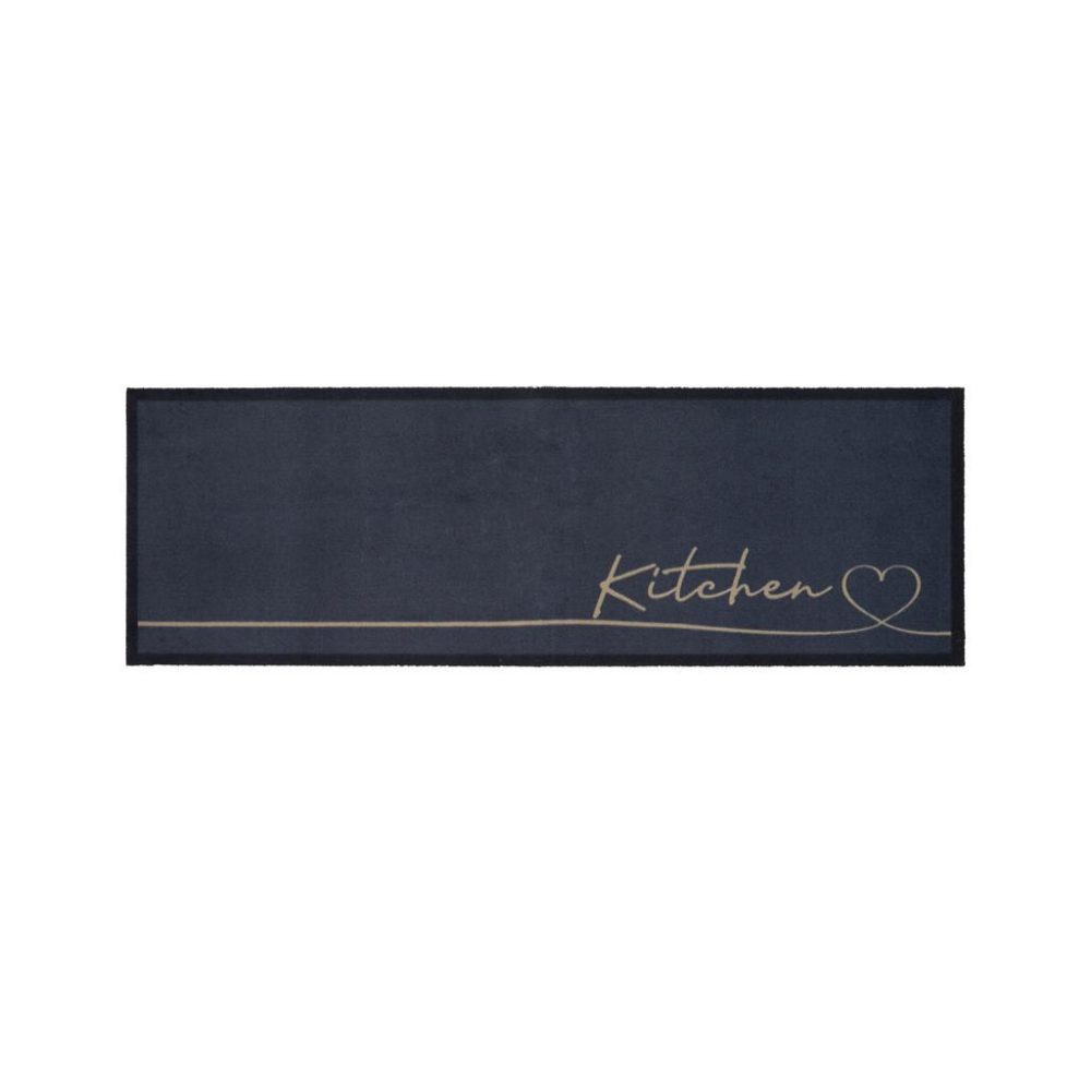 Läufer Hearty Line In Grau Ca. 50x150cm 50/150 cm 